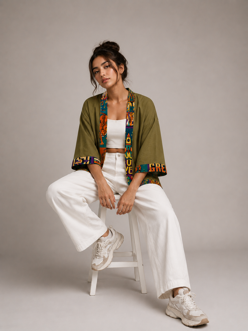 Air Kimono | Olive | Drop 001 | 2026