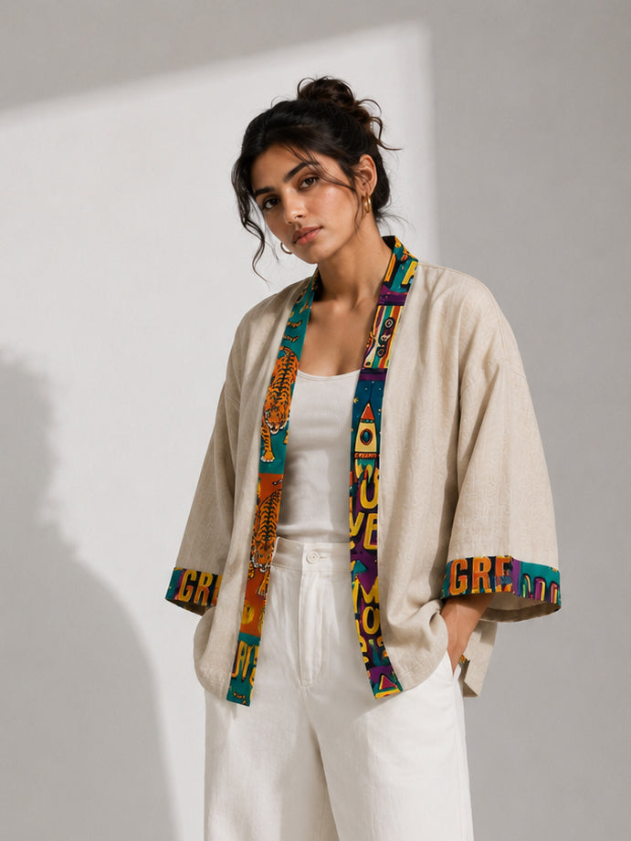 Air Kimono | Beige | Drop 001 | 2026