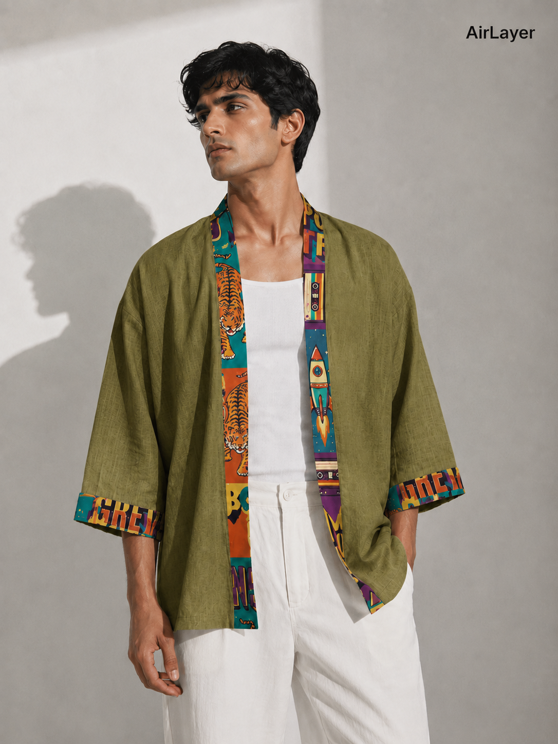 Air Kimono | Olive | Drop 001 | 2026